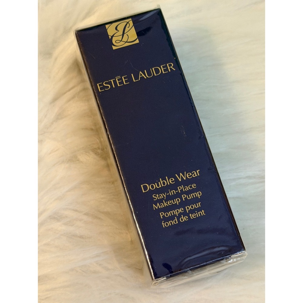 Estee Lauder Double Wear Stay-in-Place Makeup Pump Gold Foundation Dispenser NEW